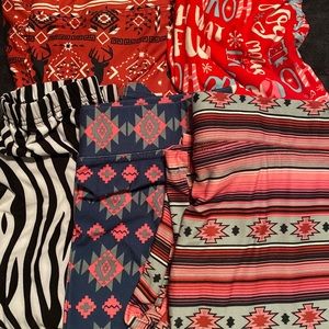 5 leggings bundle
